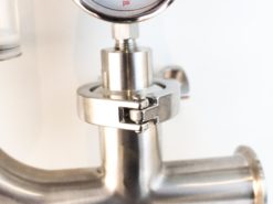 Spunding valve clamp brewing 50.5 stainless for conicals
