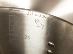 micro-clamp brew pot C1-30 304 stainless volume markings