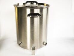 rear view C2-60 micro-clamp brew pot stainless 304